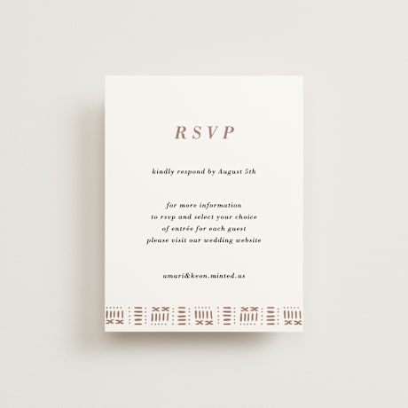 RSVP Online Enclosure Cards