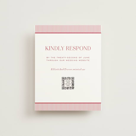 RSVP Online Enclosure Cards