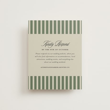 RSVP Online Enclosure Cards