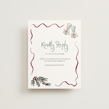 RSVP Online Enclosure Cards