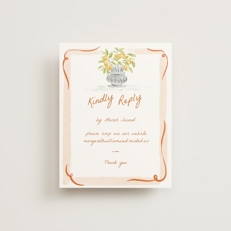 RSVP Online Enclosure Cards