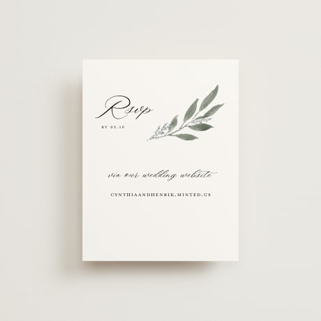RSVP Online Enclosure Cards