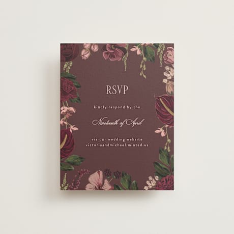 RSVP Online Enclosure Cards