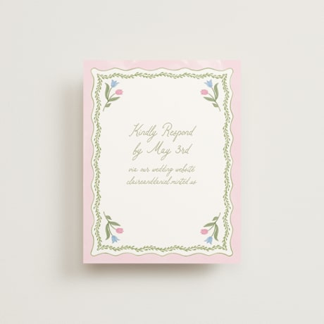 RSVP Online Enclosure Cards