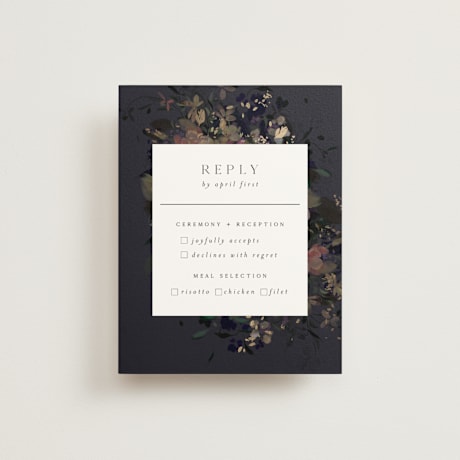 Foil-Pressed RSVP Cards