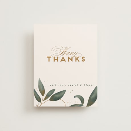 Wedding Thank You Postcards