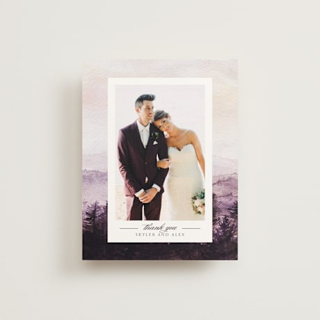 Wedding Thank You Postcards