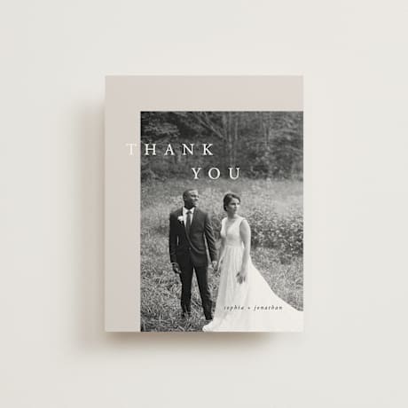 Wedding Thank You Postcards
