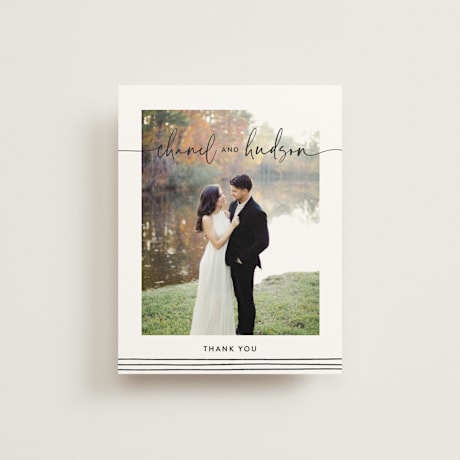 Wedding Thank You Postcards