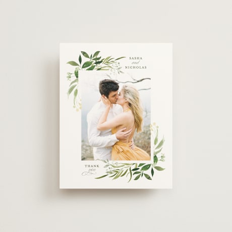 Wedding Thank You Postcards