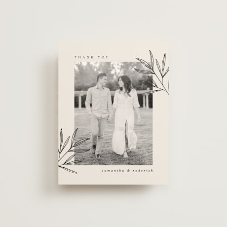 Wedding Thank You Postcards