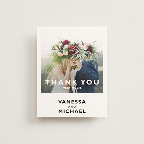 Wedding Thank You Postcards