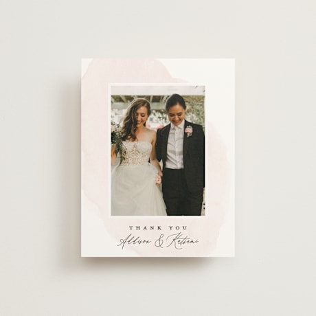 Wedding Thank You Postcards