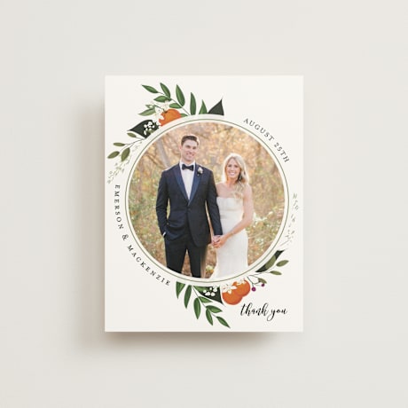 Wedding Thank You Postcards