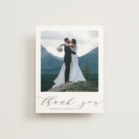 Wedding Thank You Postcards