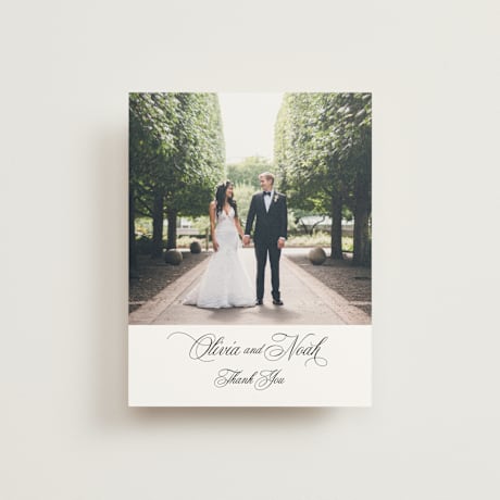 Wedding Thank You Postcards