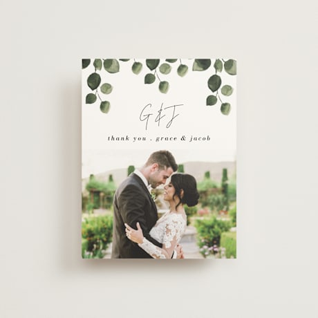Wedding Thank You Postcards