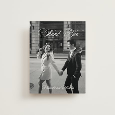 Wedding Thank You Postcards