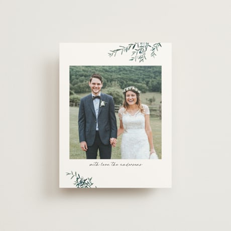 Wedding Thank You Postcards