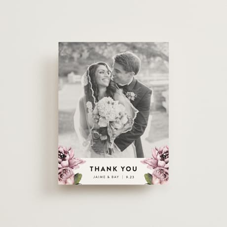 Wedding Thank You Postcards