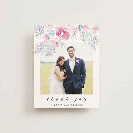 Wedding Thank You Postcards