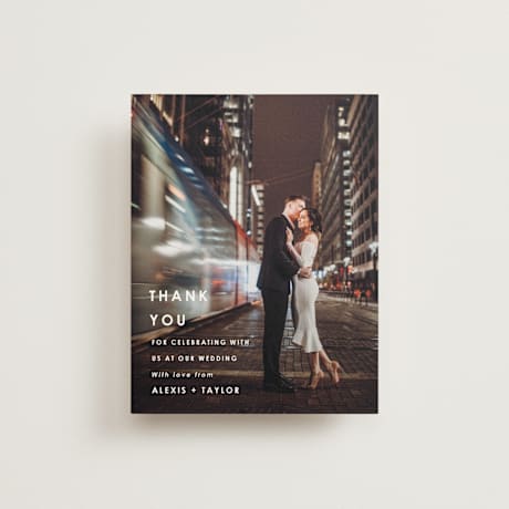 Wedding Thank You Postcards