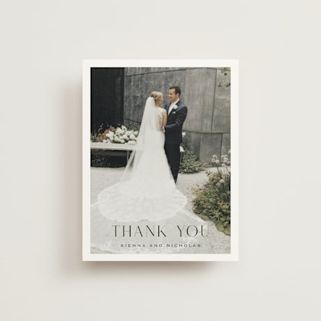 Wedding Thank You Postcards