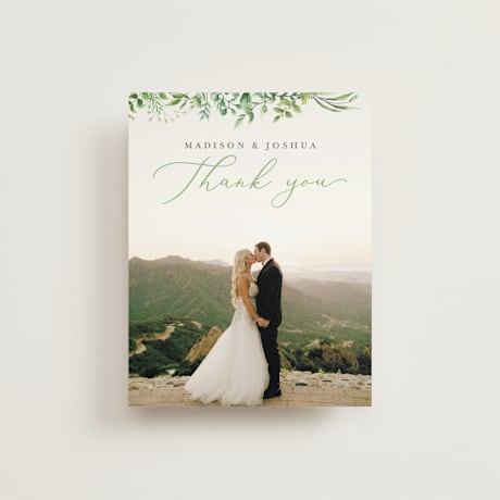 Wedding Thank You Postcards