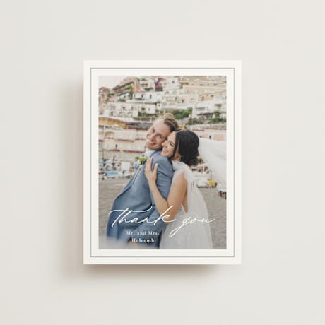 Wedding Thank You Postcards