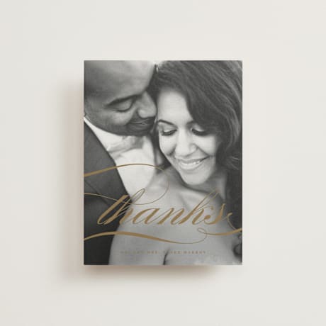 Wedding Thank You Postcards