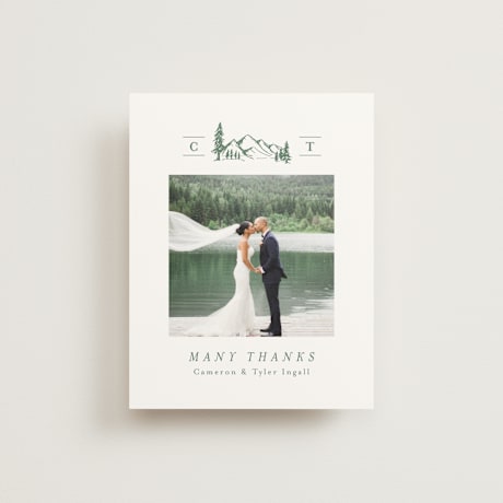 Wedding Thank You Postcards