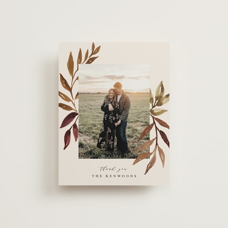 Wedding Thank You Postcards