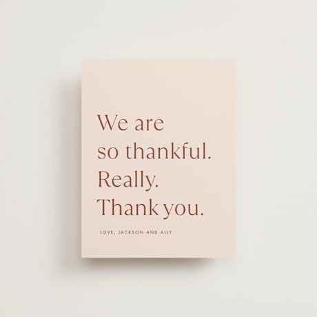 Wedding Thank You Postcards