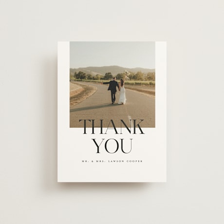 Wedding Thank You Postcards