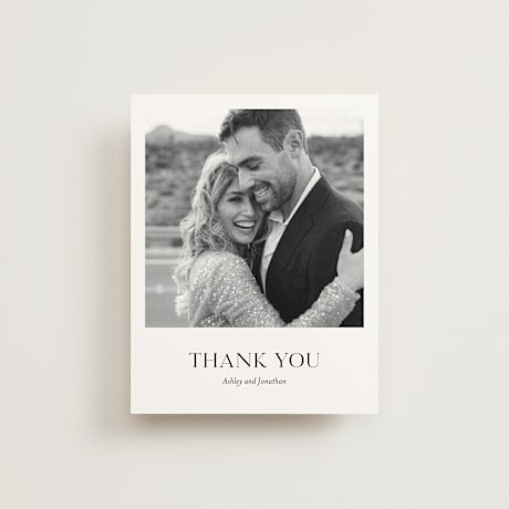 Wedding Thank You Postcards