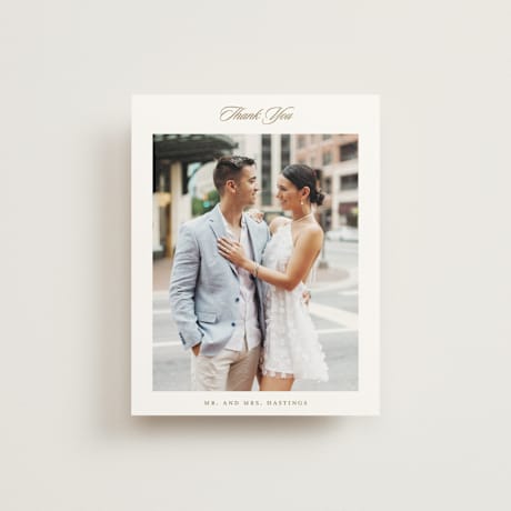 Wedding Thank You Postcards