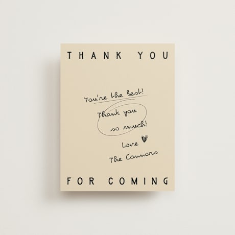 Wedding Thank You Postcards