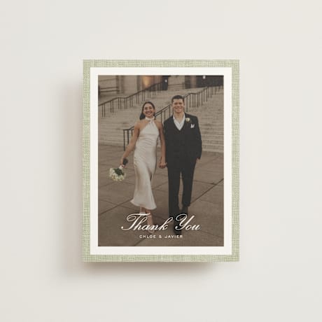 Wedding Thank You Postcards