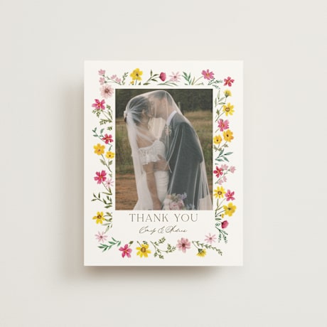 Wedding Thank You Postcards