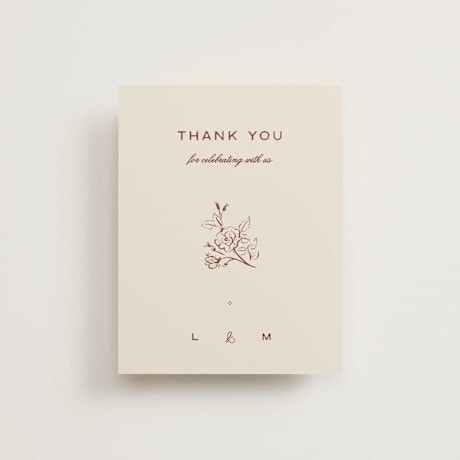 Wedding Thank You Postcards