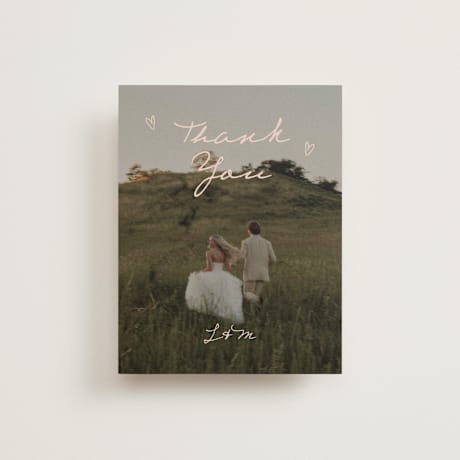 Wedding Thank You Postcards