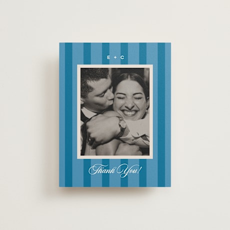 Folded Wedding Thank You Cards