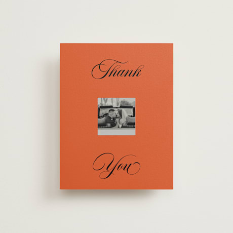 Folded Wedding Thank You Cards