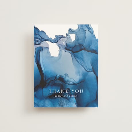 Folded Wedding Thank You Cards