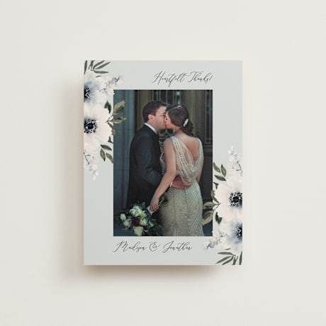 Folded Wedding Thank You Cards