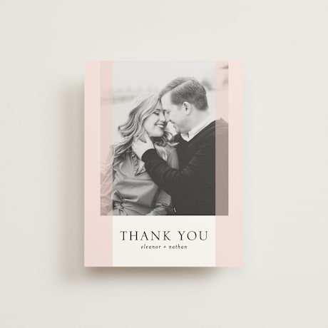 Folded Wedding Thank You Cards