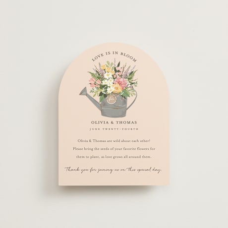 Bridal Shower Insert Cards