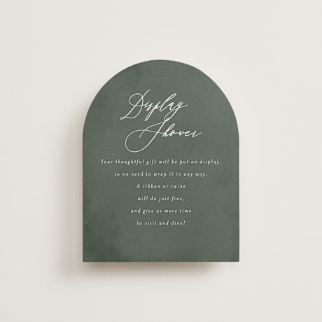 Bridal Shower Insert Cards