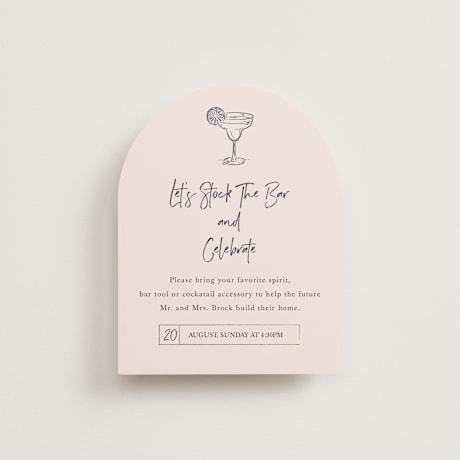 Bridal Shower Insert Cards