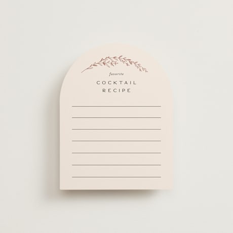 Bridal Shower Insert Cards